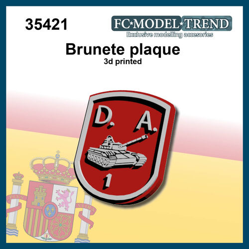 35421 Brunete plaque