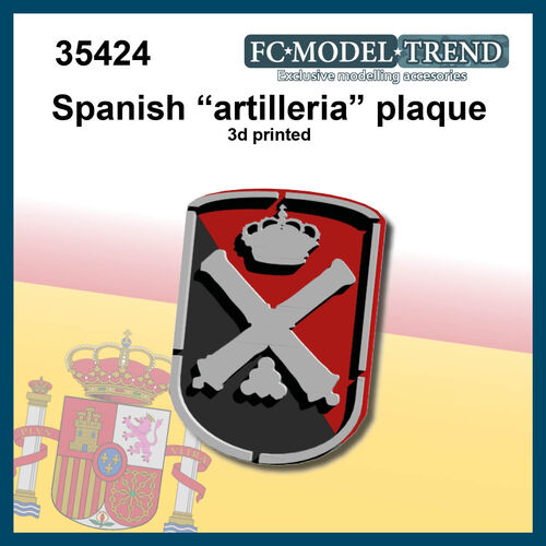 35424 Artillery plaque