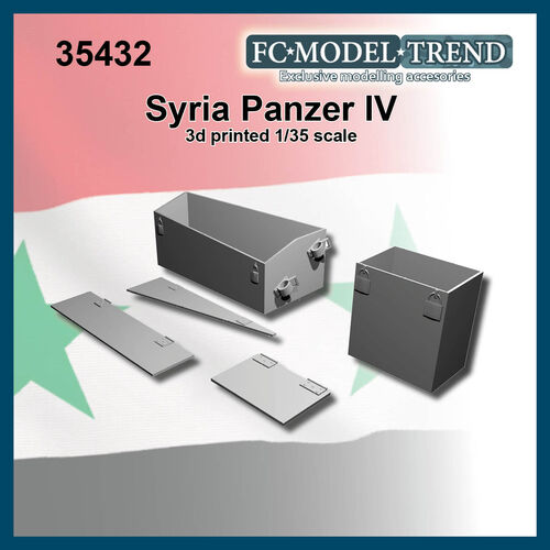 35432 Syria panzer IV side boxes 1/35 scale