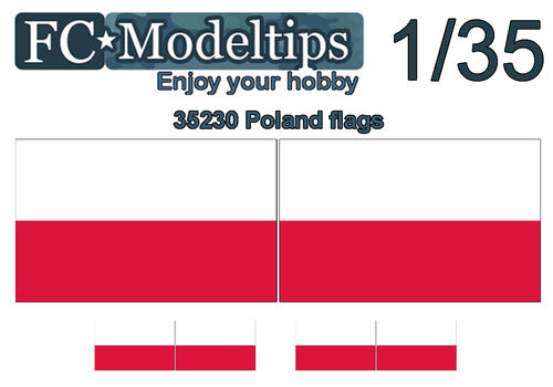 35230 banderas adaptables Polonia