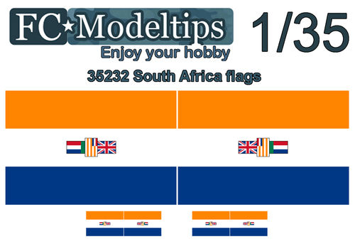 35232 Banderas adaptables Sudafrica