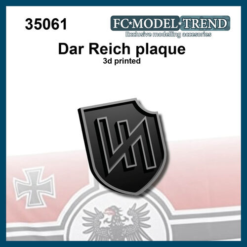 35461 Placa "Das reich"