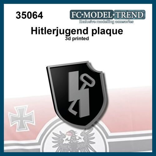 35464 Hitlerjugend plaque
