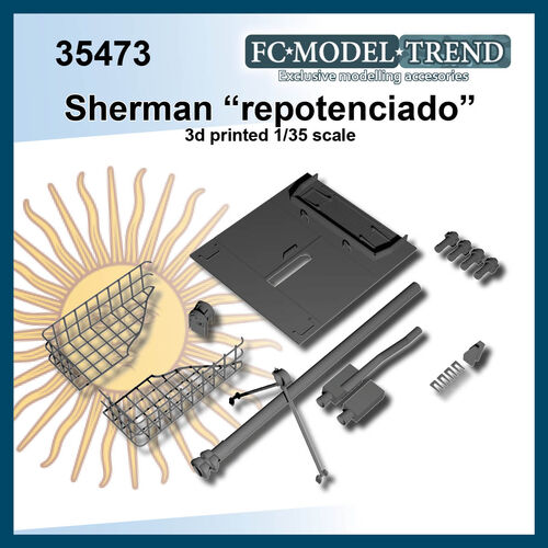 35473 Sherman repotenciado, escala 1/35