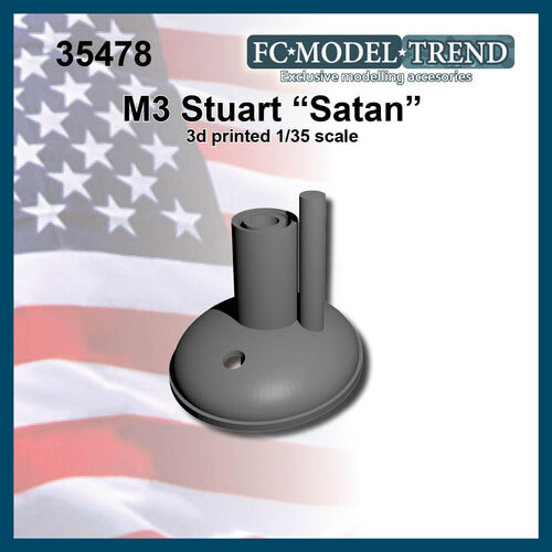35478 M3 Stuart "Satan" escala 1/35