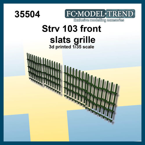 35504 Stridsvagn 103C bars grille, 1/35 scale