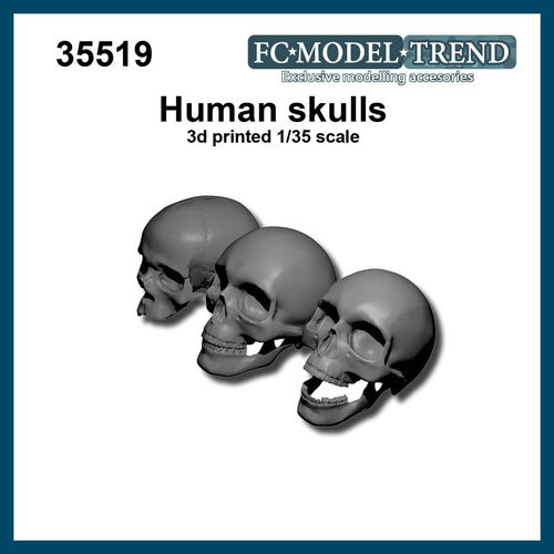 35519 Calaveras humanas, escala 1/35