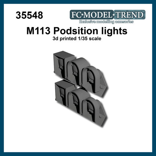 35548 M113 front turn lights, 1/35 scale