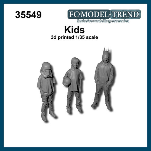 35549 Chicos set 4, escala 1/35