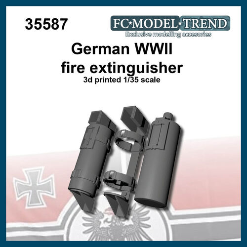 35587 German WWII AFV fire extinguisher, 1/35 scale