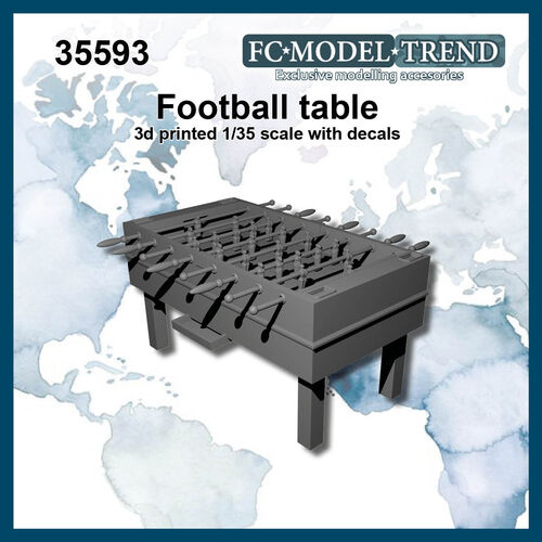 35593 Foosball table, 1/35 scale