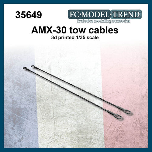 35649 Cable de arrastre AMX-30, escala 1/35