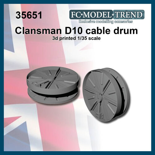 35651 Clansman D10 tambor de cable