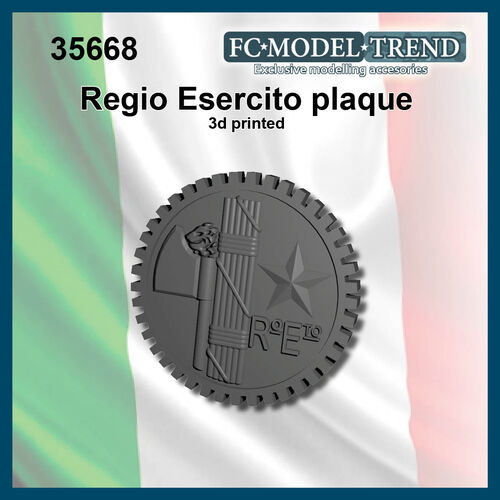 35668 Regio Esercito plaque