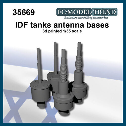 35669 Antenas IDF, escala 1/35