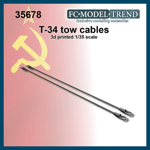 35679 BMP-1/2 and PT-76 towing cable, 1/35 scale