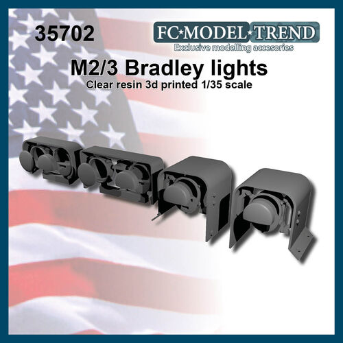 35702 m2/3 bradley lights, 1/35 scale