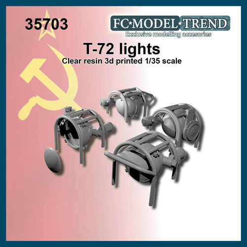 35703 T-72 lights, 1/35 scale