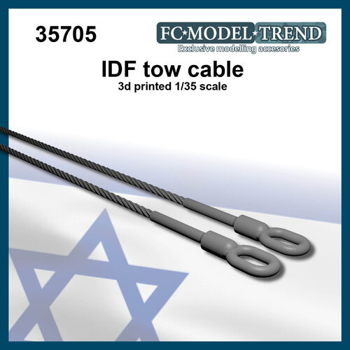 35705 IDF, towing cable, 1/35 scale