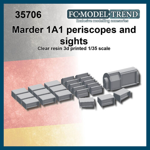 35706 Periscopios Marder 1A1 , escala 1/35