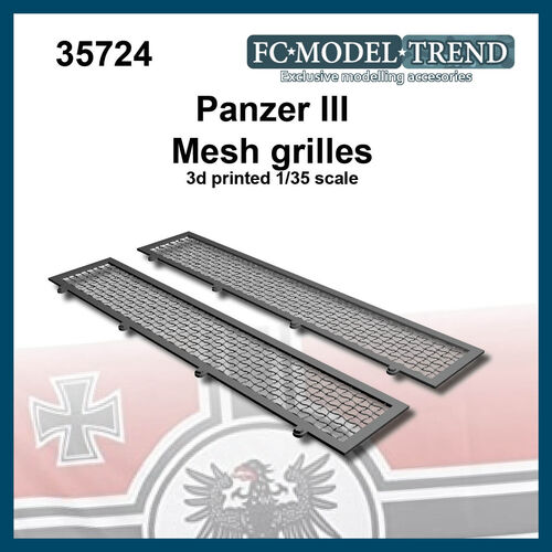 35724 Panzer III grilles, 1/35 scale