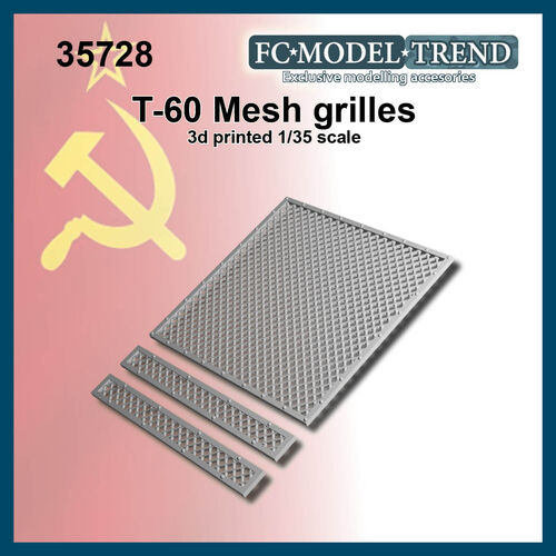 35728 T-60 mesh, 1/35 scale