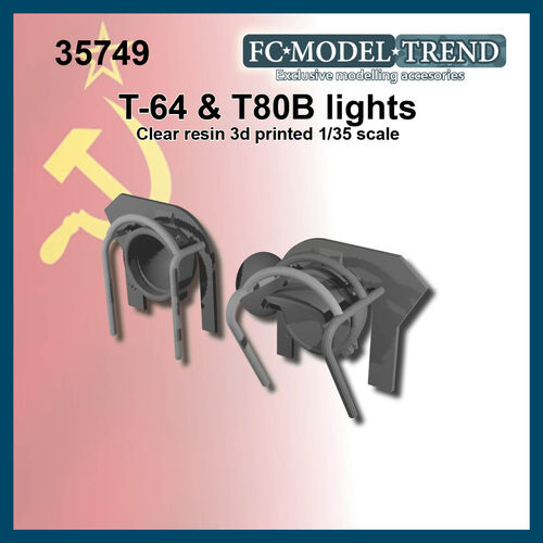 35749 T-64 & T-80 lights, 1/35 scale