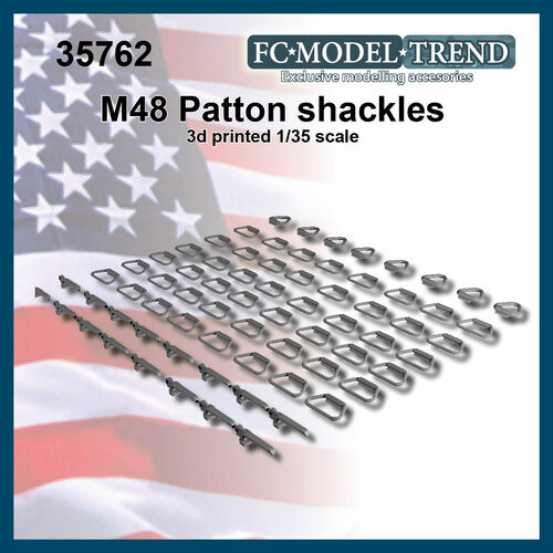 35762 Shackles and handles for M47, M48 and M60 Patton 1/35 scale