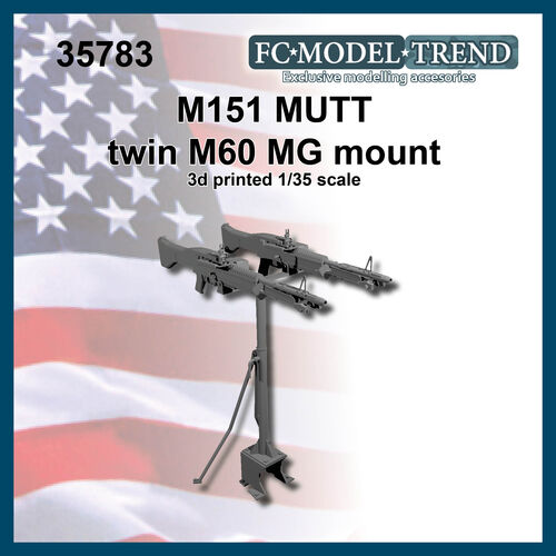 35783 Twin M60 MG mount, 1/35 scale