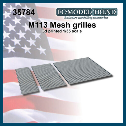 35784 M113 mesh grilles, 1/35 scale