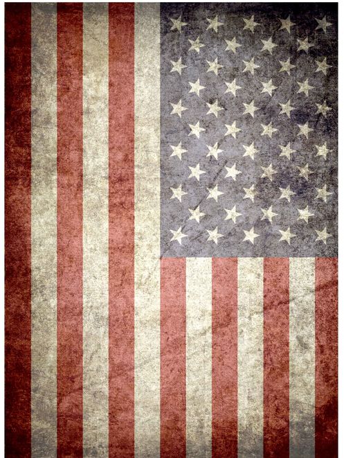 35368 Self adhesive grunge base USA 19x13cm