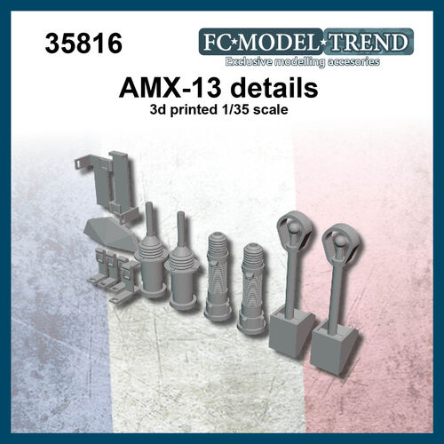 35816 AMX-13 detalles, escala 1/35