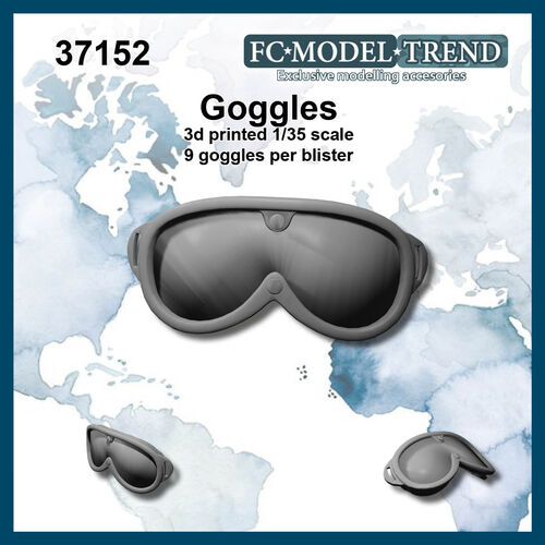 37152 Gafas protectoras, escala 1/35.