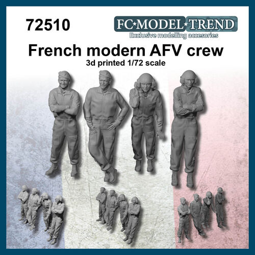 72510 France modern AFV crew. 1/72 scale.