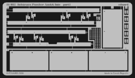 OE35927 Panther Ausf. G late Schürzen, 1/35 scale, Eduard PE.