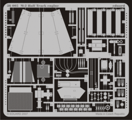 OE36005 M-2 Half Track engine DRAGON 1/35 scale.