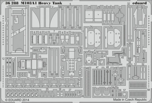 OE36288 M103A1 Heavy Tank (Dragon 3548) Scale: 1:35