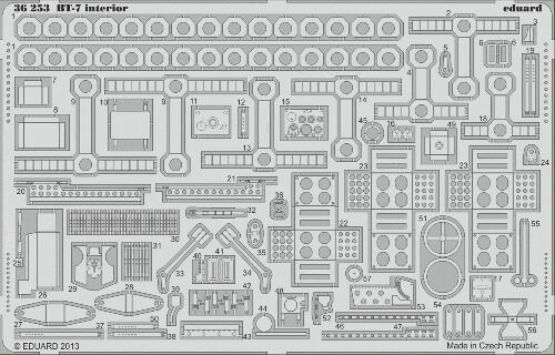 OE36253  BT-7 interior TAMIYA Scale: 1:35