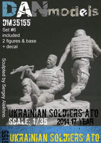ODM35155 scale 1/35 ATO Set 6 Ukrainian Soldiers 2014-2017