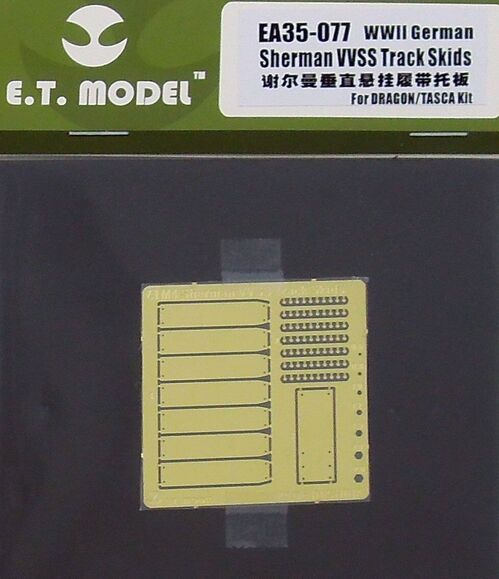 OET 35077 ET Model EA35077 1/35 Sherman VVSS Track Skids ofr Dragon/Asuka Model 1/35 scale