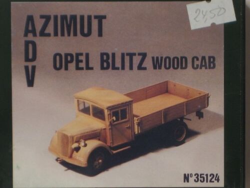 OAZ35124 Opel Blitz WooD Cab 1/35 scale