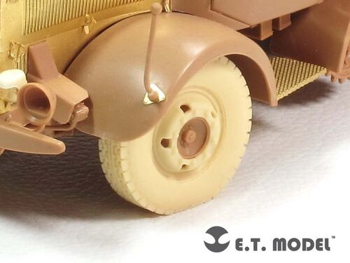 OET35039 ET Model ER35039 1/35 L-4500R Maultier Half-Track Weighted Wheels (3 pcs)