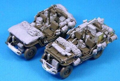 OL1245 Legend LF1245 Willys MB Stowage set (for 2 Vehicles) 1/35 scale.