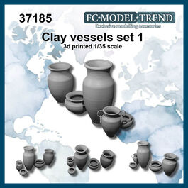 37185 clay vessels set 1, 1/35 scale.