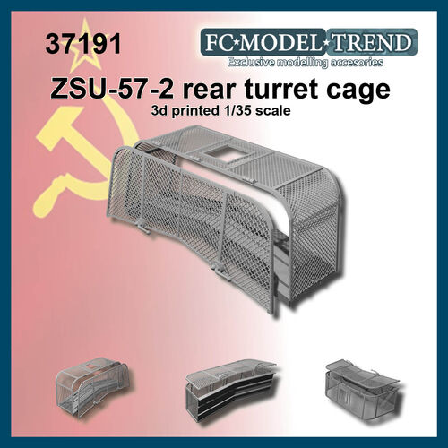 37191 ZSU-57-2 cesta trasera, escala 1/35.