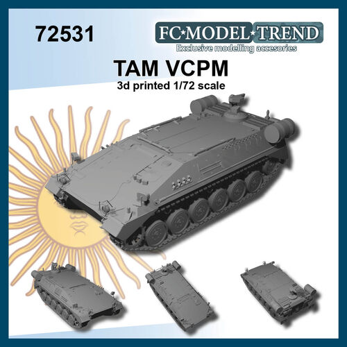 72531 TAM VCPM, escala 1/72.