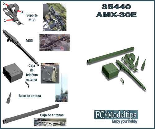 35440 AMX-30E escala 1/35