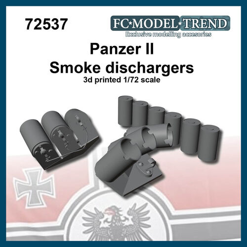 72537 Panzer III smoke dischargers, 1/72 scale.