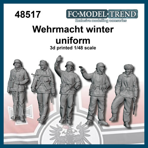 48517 Wehrmacht uniforme de invierno, escala 1/48.