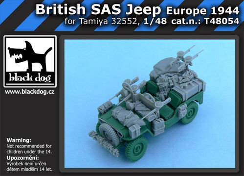 OBDT48054 SAS jeep Europe, 1/48.